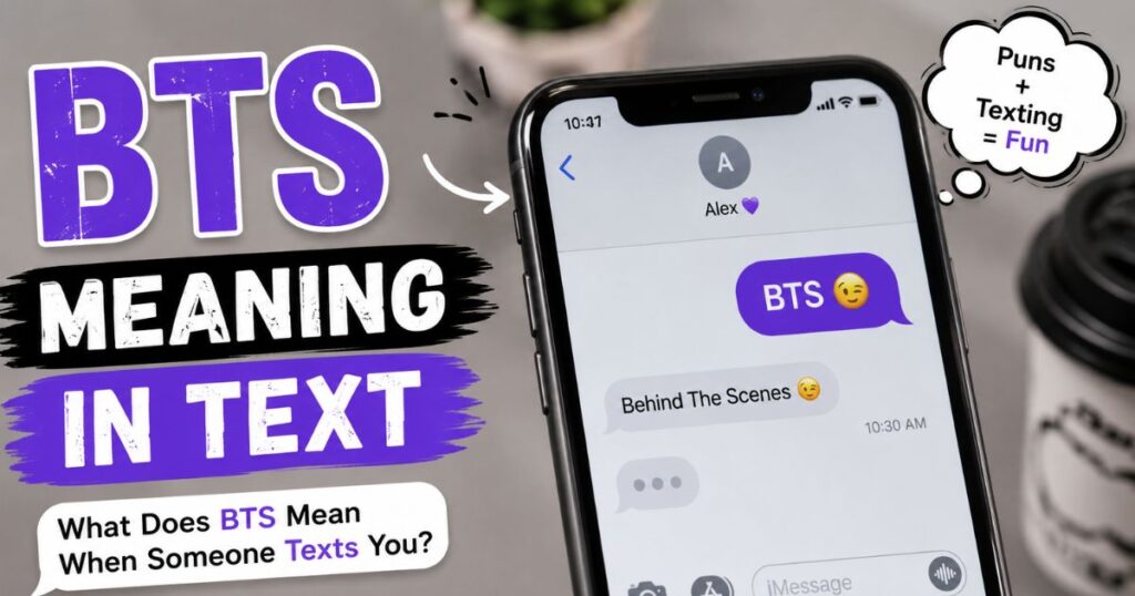 BTS Meaning in Text
