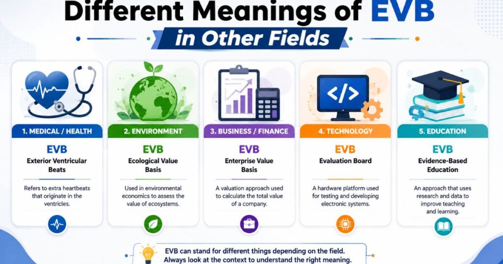 Different Meanings of EVB in Other Fields