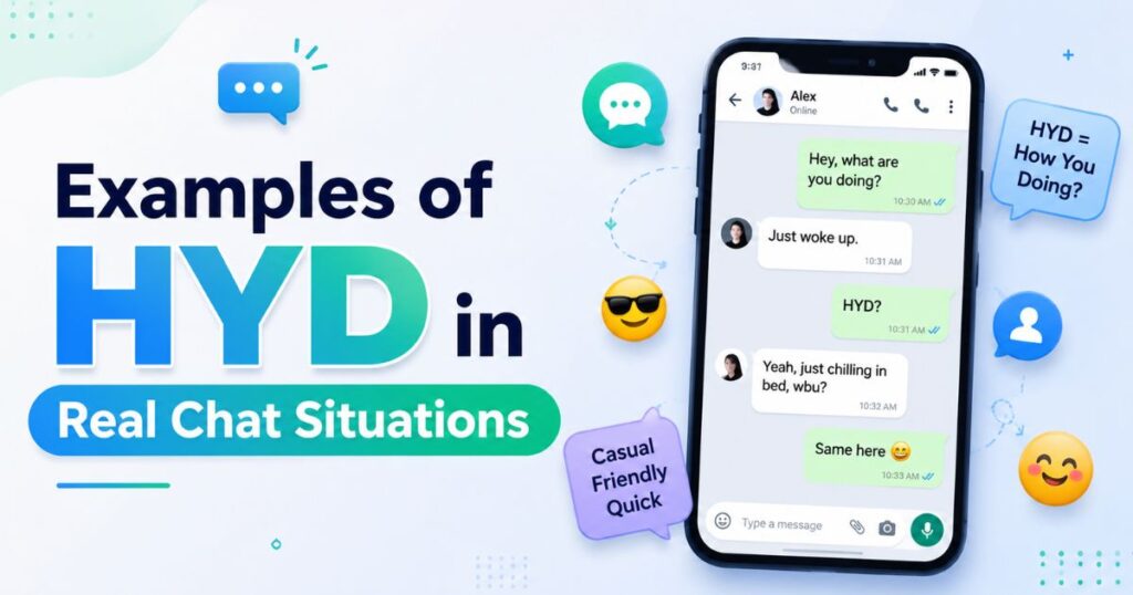 Examples of HYD in Real Chat Situations