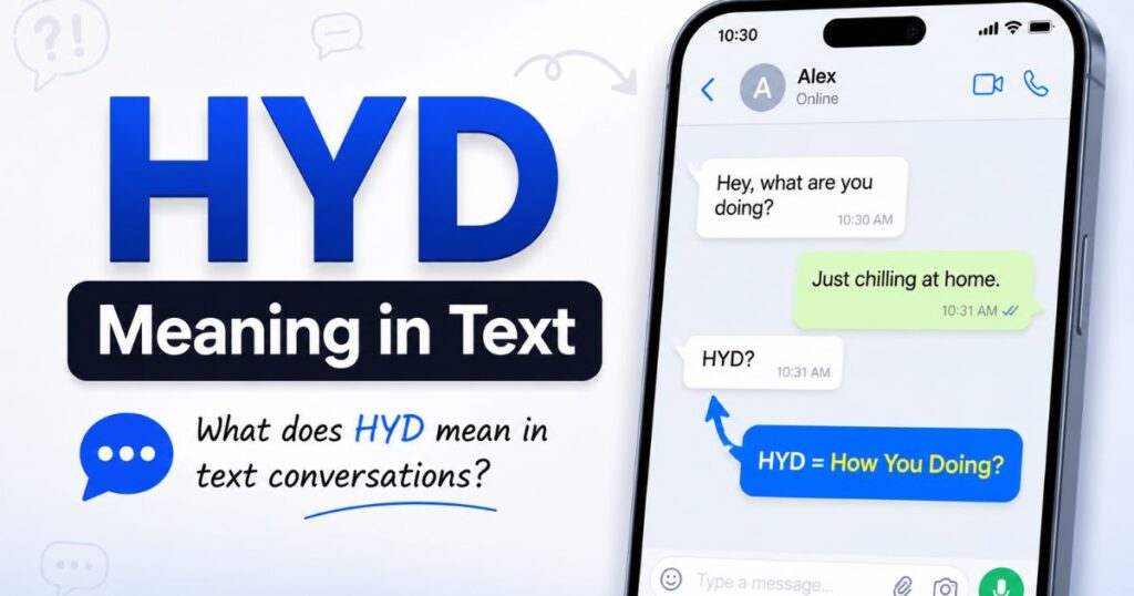 HYD Meaning in Text