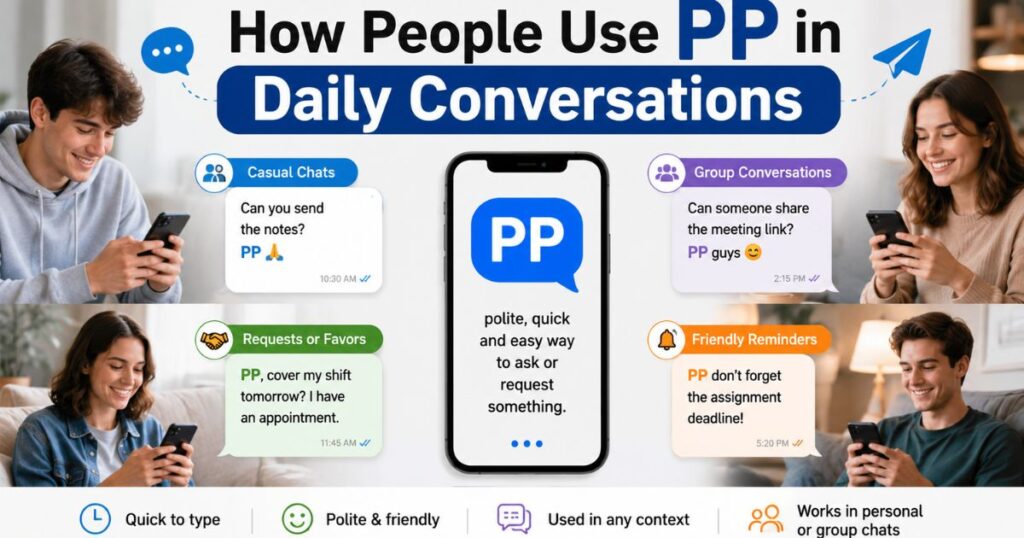 How People Use PP in Daily Conversations