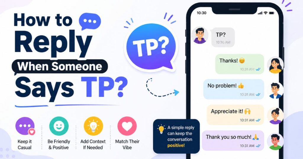How to Reply When Someone Says TP