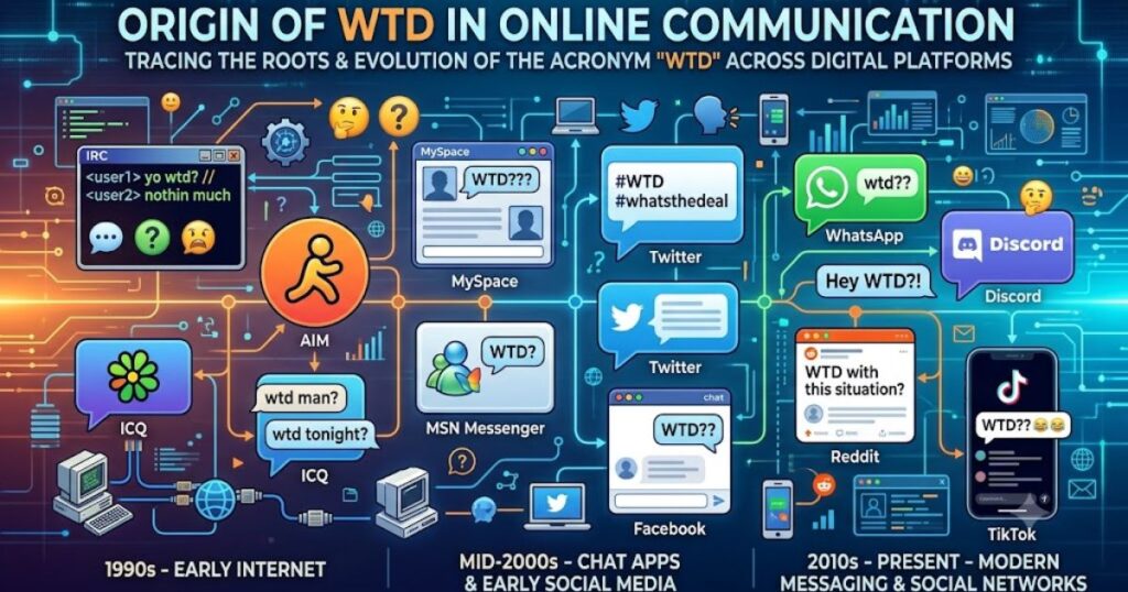 Origin of WTD in Online Communication