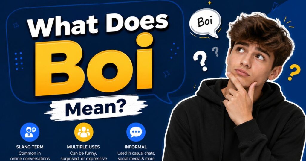 What Does Boi Mean
