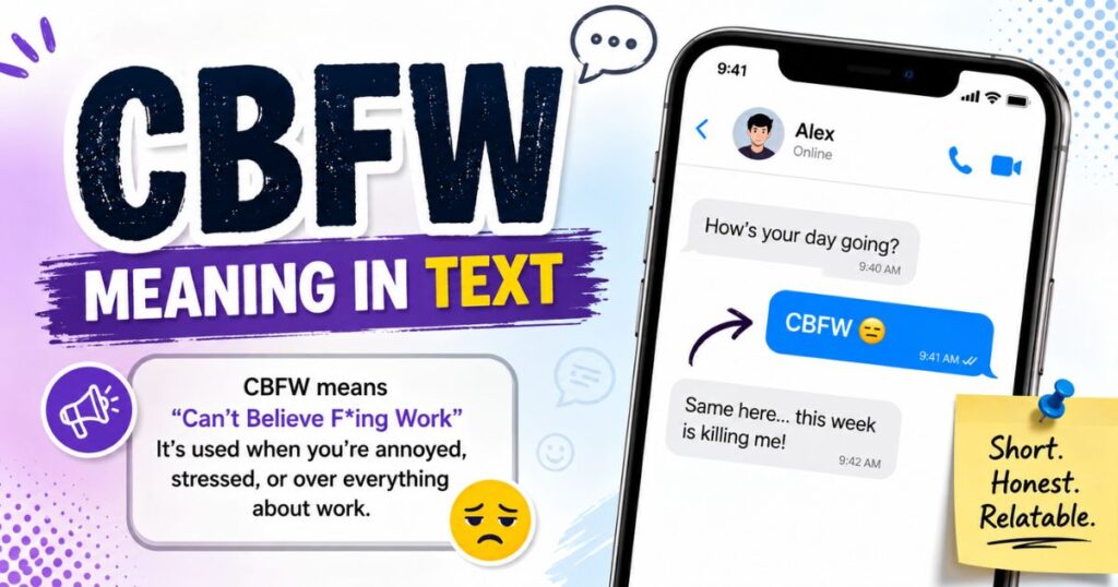CBFW Meaning in Text