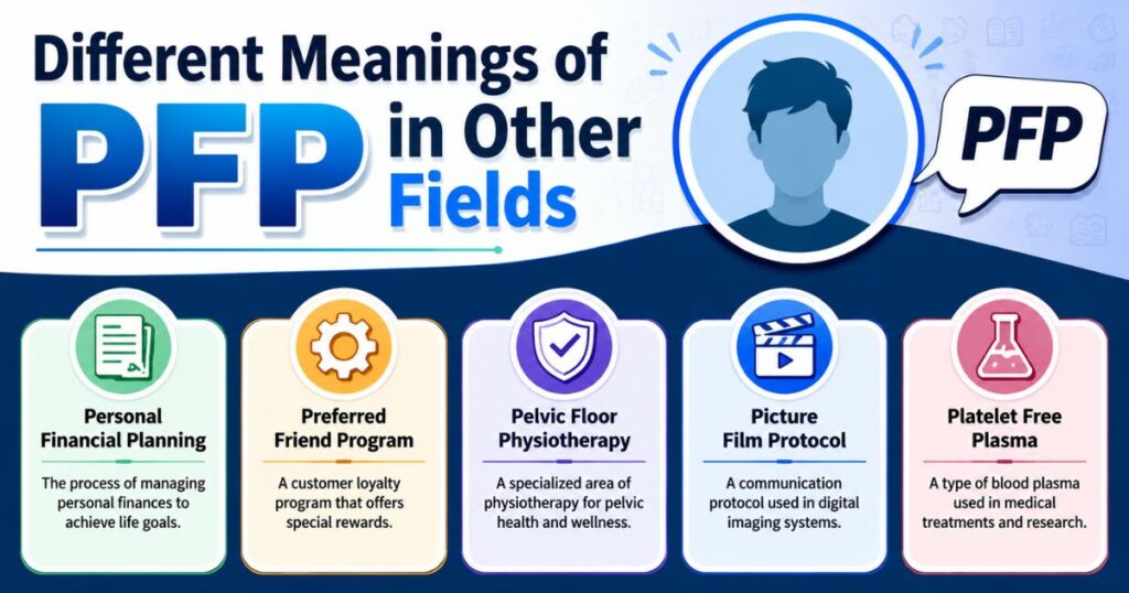 Different Meanings of PFP in Other Fields