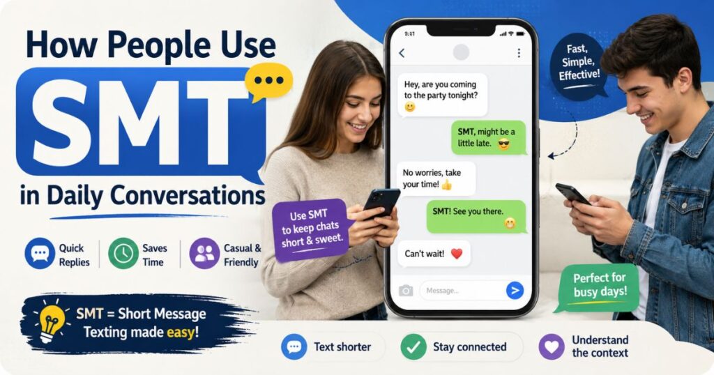 How People Use SMT in Daily Conversations