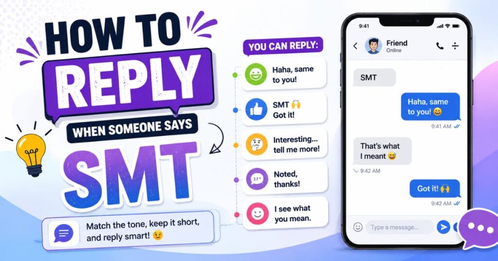 How to Reply When Someone Says SMT