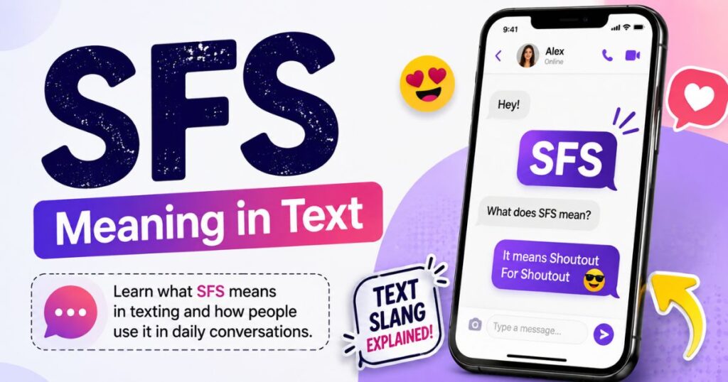 SFS Meaning in Text