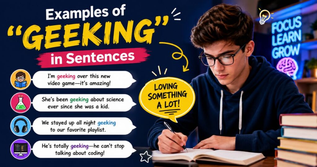 examples-of-geeking-in-sentences