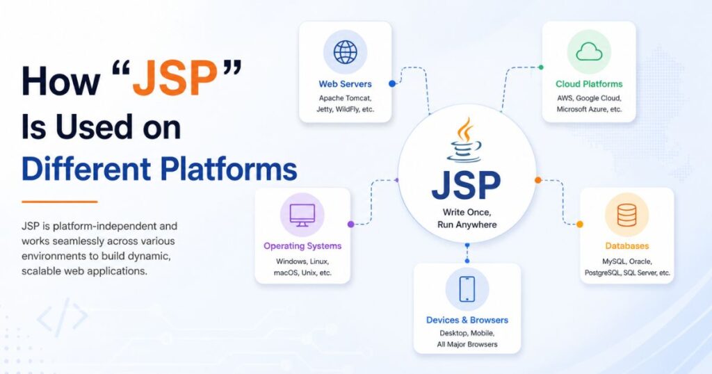 how-jsp-is-used-on-different-platforms