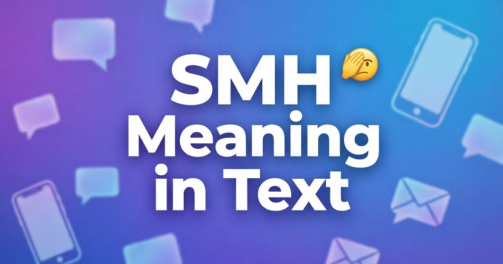 SMH Meaning in Text: What It Really Stands For in Texting 