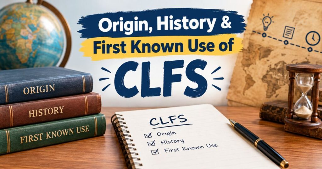 origin-history-and-first-known-use-of-clfs