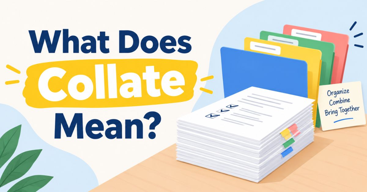 what-does-collate-mean