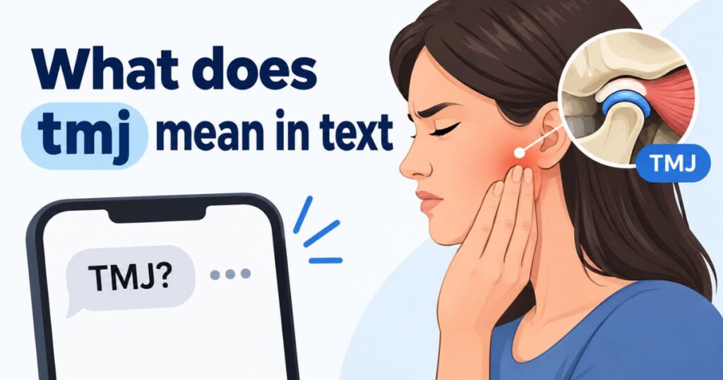 what-does-tmj-mean-in-text