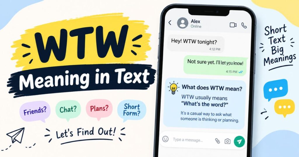 WTW Meaning in Text: What It Really Means & How to Use It