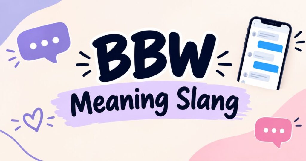 Bbw meaning slang