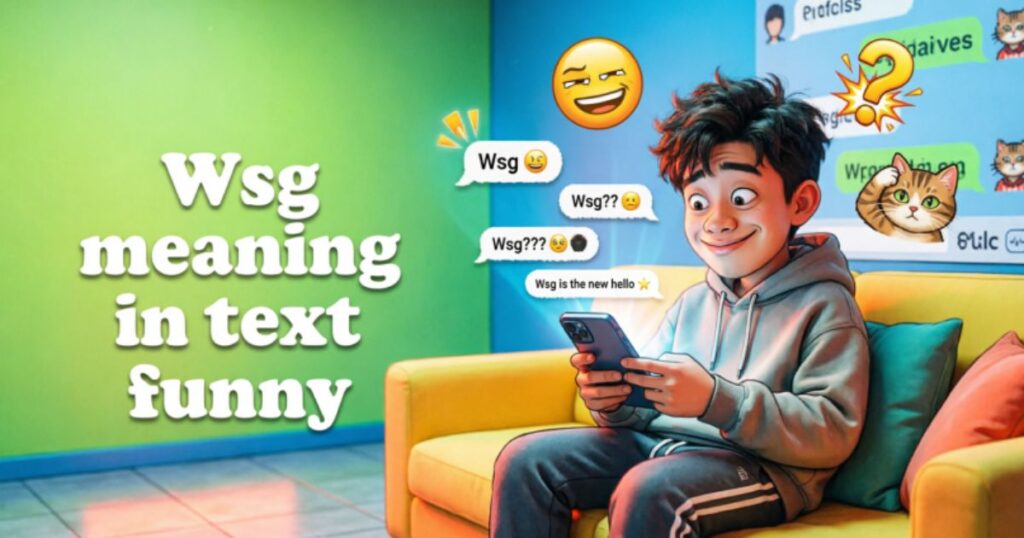 Wsg meaning in text funny