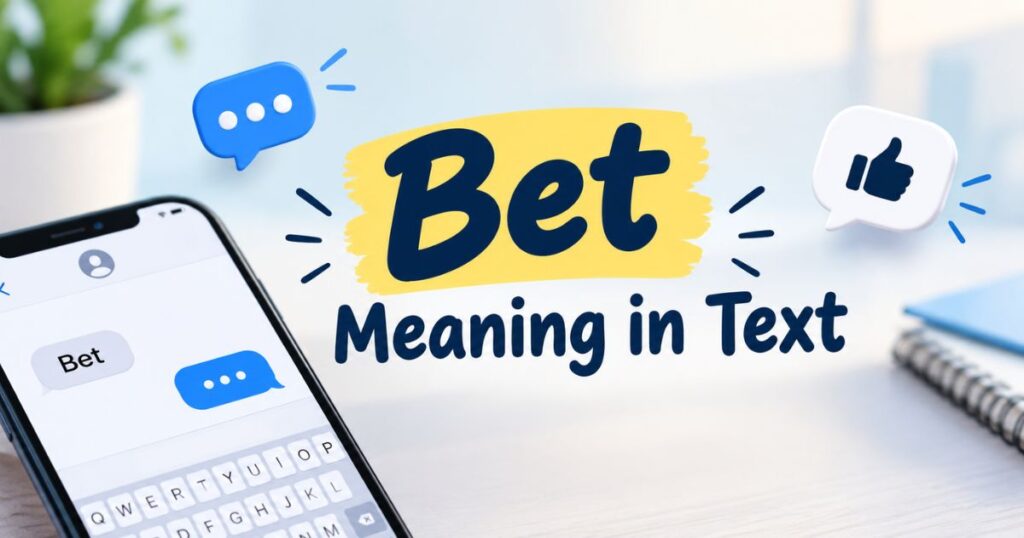 Bet Meaning in Text: What They Truly Mean When They Say It