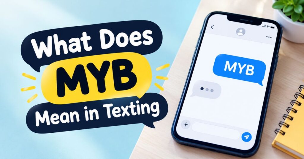 what does myb mean in texting